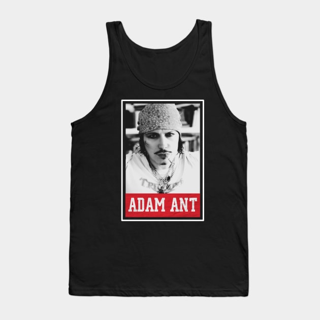 adam ant Tank Top by one way imagination